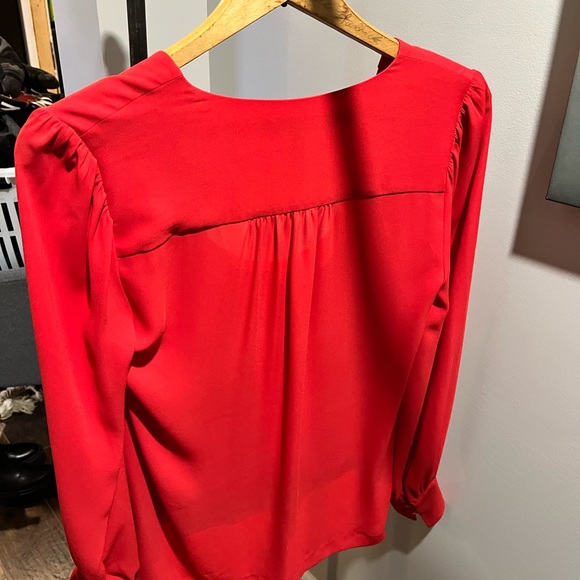 BCBG Jacklyn draped blouse - Picture 4 of 4